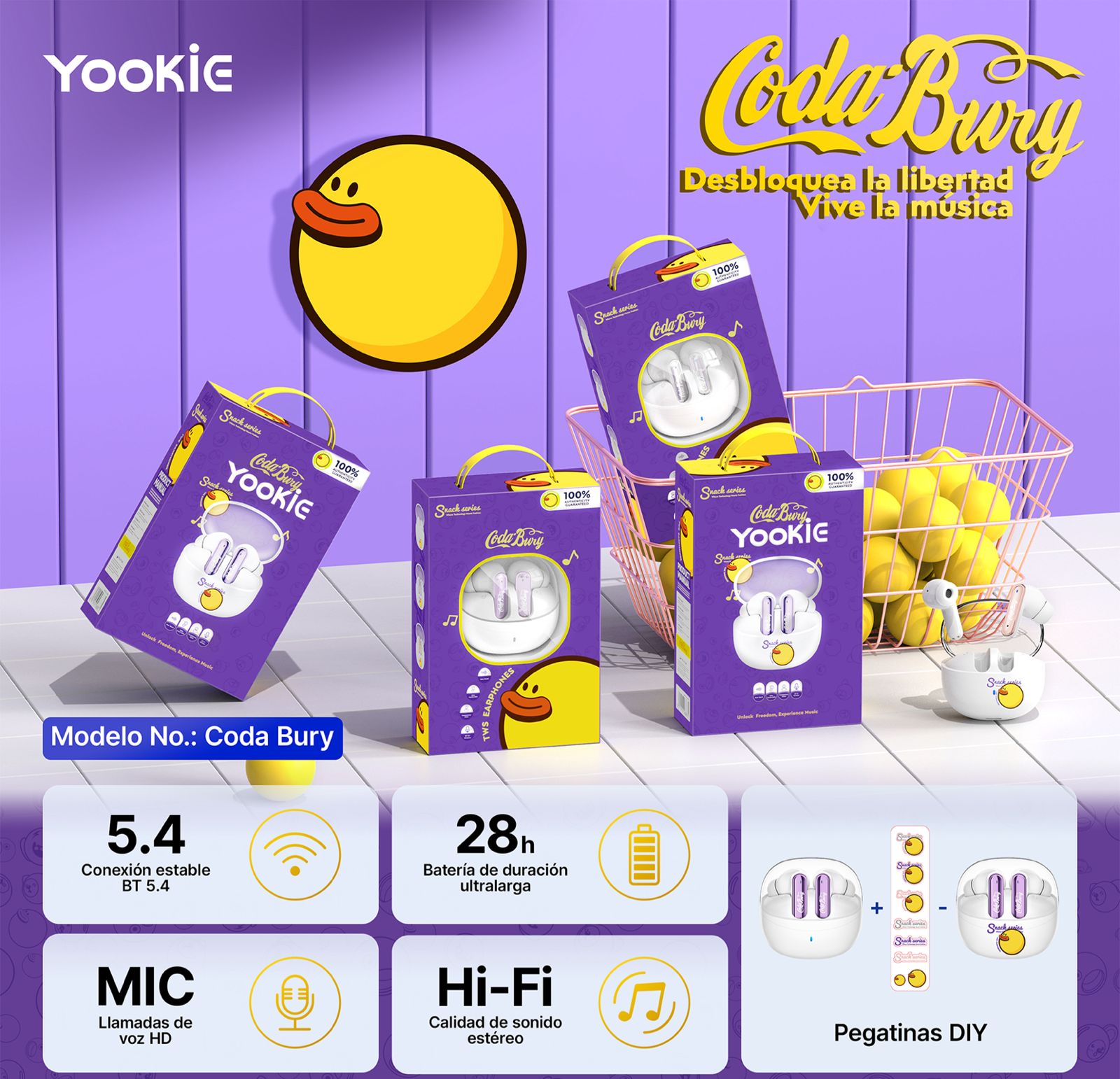 AIRPODS EDICION ESPECIAL CODABURY ORIGINAL