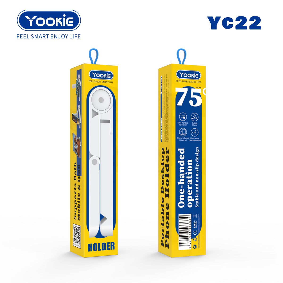 SOPORTE PORTATIL PARA CELULAR O TABLET MODERNO