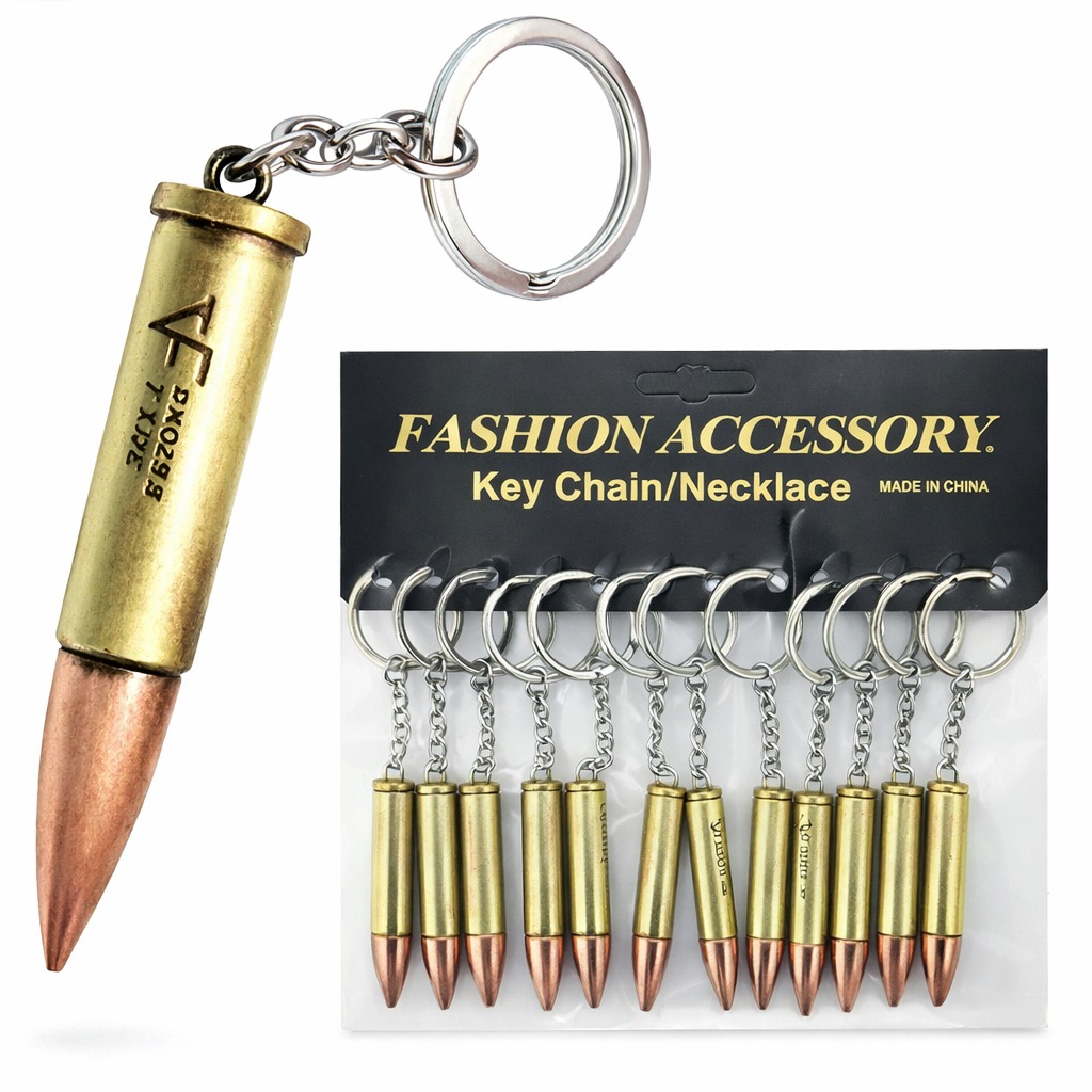 LLAVERO METALICO FIGURA BALA