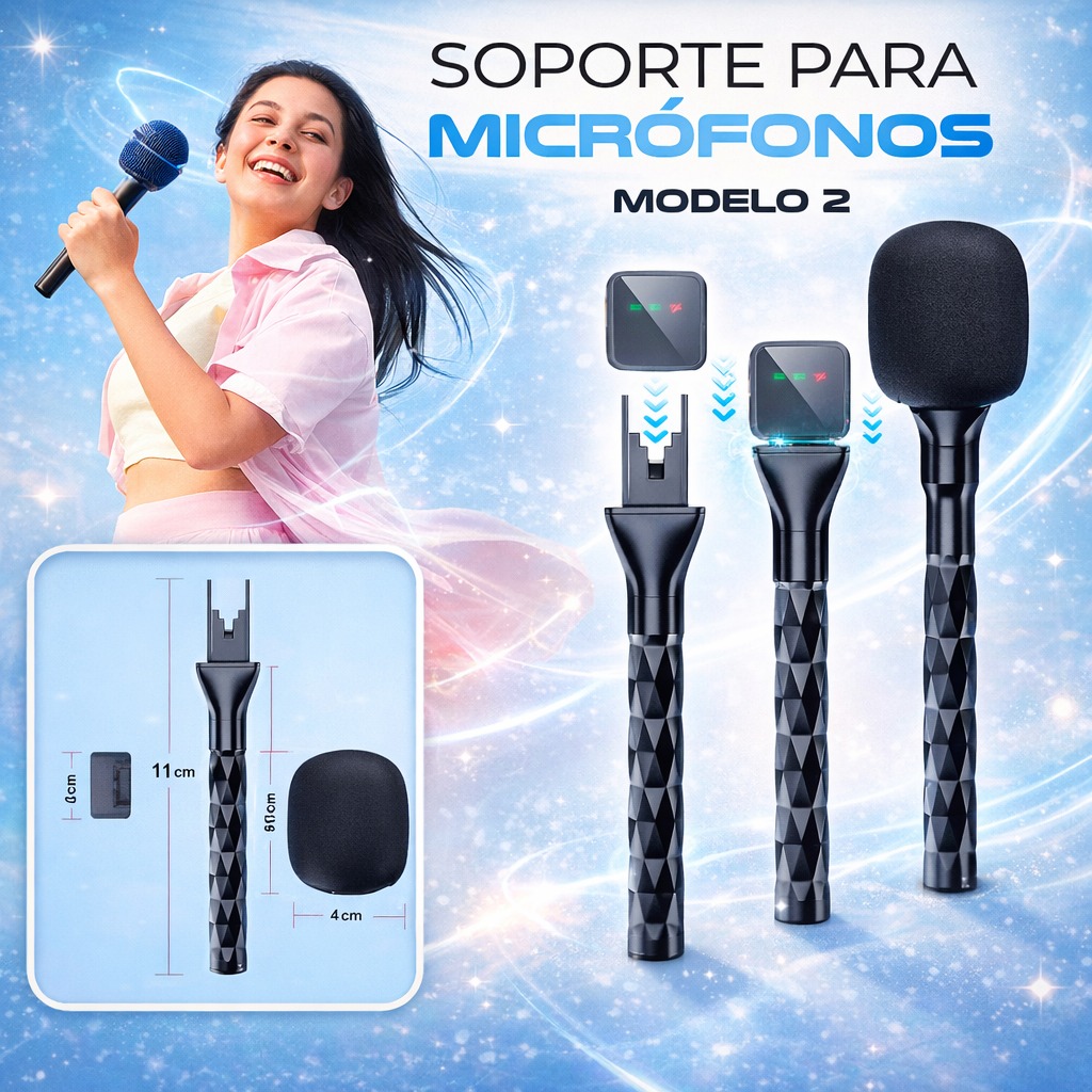 SOPORTE MICROFONO DE SOLAPA