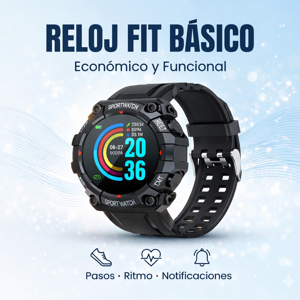 SMART WATCH FIT ECONOMICO FD68
