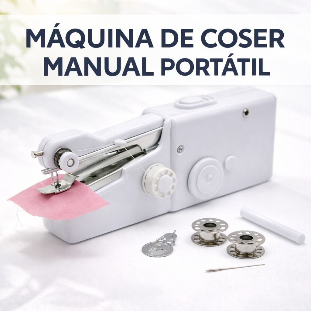 MAQUINA COSER MANUAL PORTATIL
