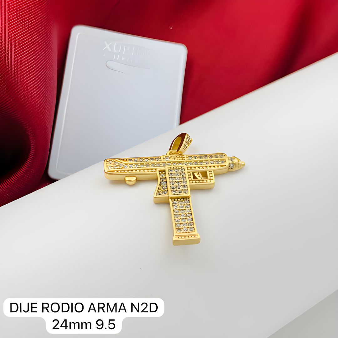 MINI UZI DIJI RODIO PURO BRILLANTE