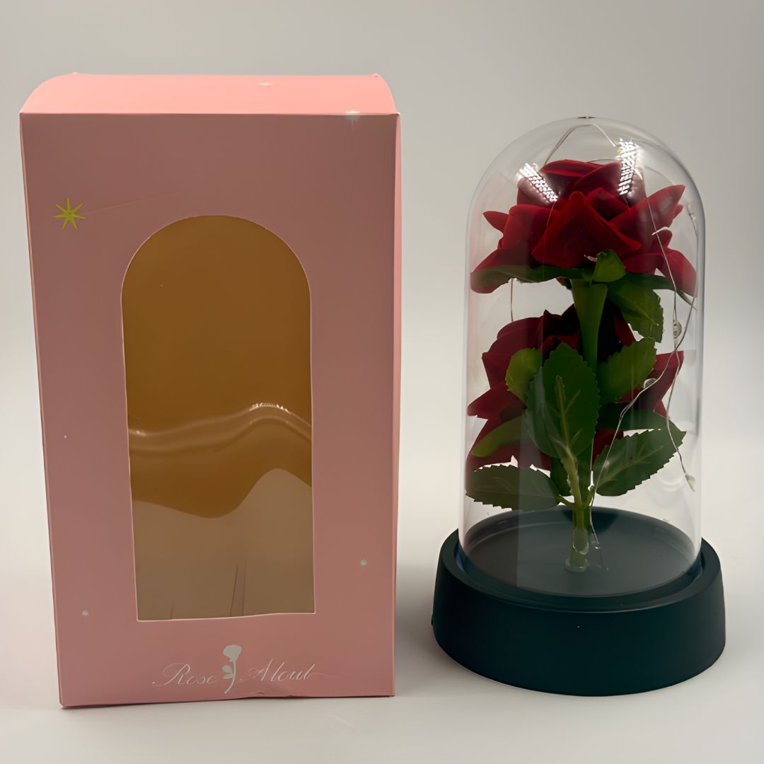 FLOR CON LUCES AMOR Y AMISTAD