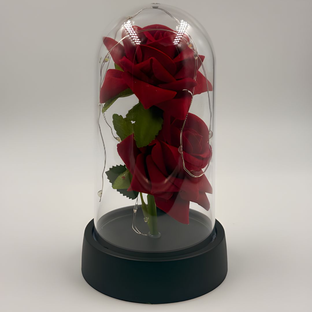 FLOR CON LUCES AMOR Y AMISTAD