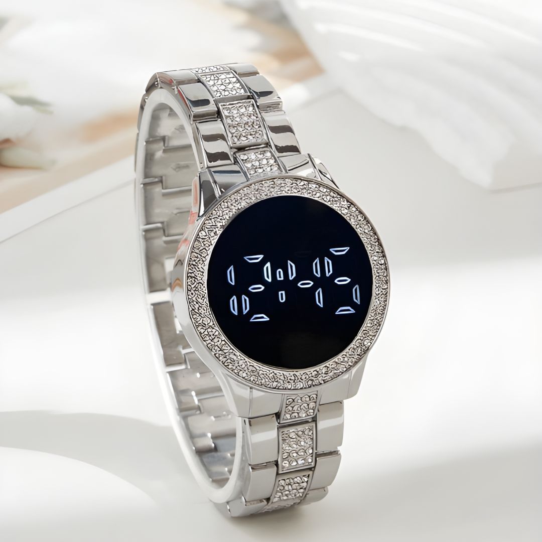 LED JOYA PERLAS DAMA PLATIADO