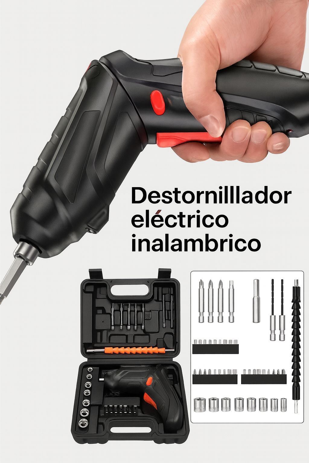 DESTORNILLADOR ELECTRICO INALAMBRICO