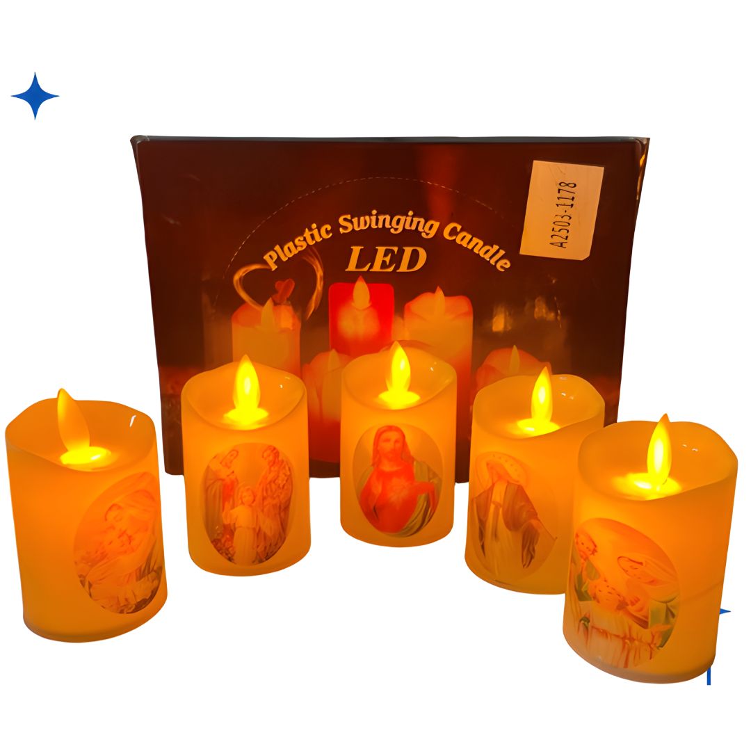 VELA LED RELIGIOSA