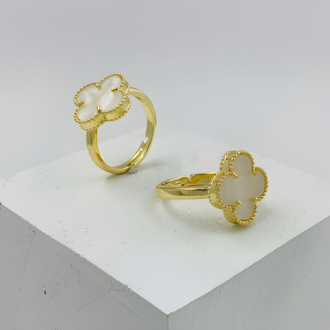 ANILLO VAN CLEEF BLANCO