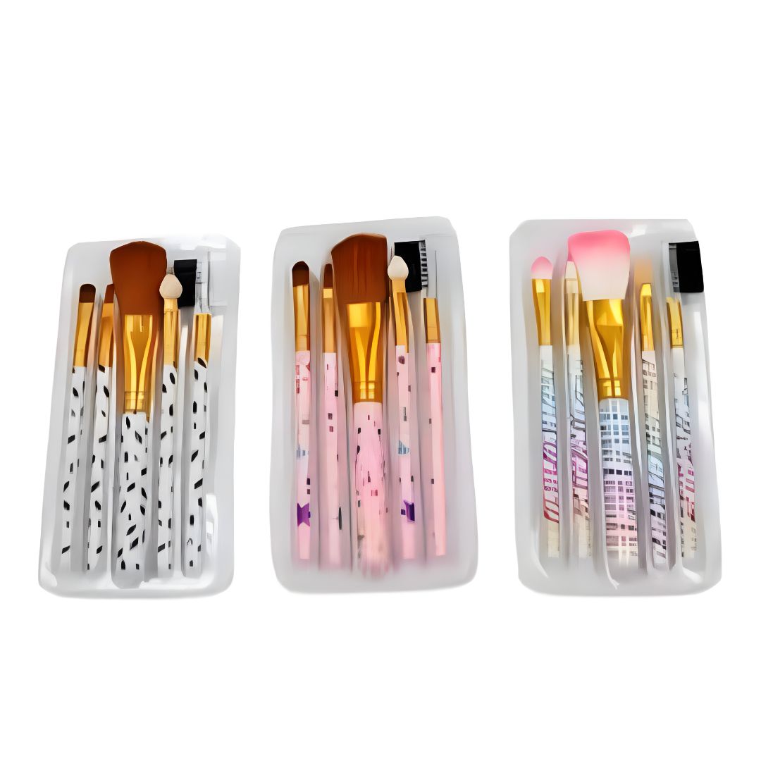 SET BROCHAS MAQUILLAJE X5