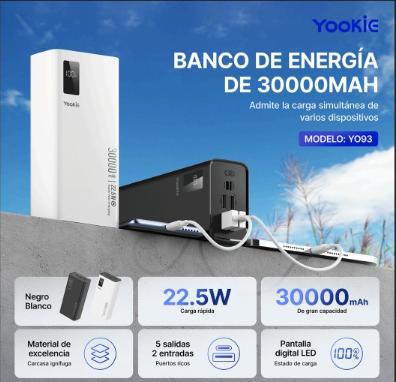 POWER BANK 30.000 MAH ORIGINAL POTENTE