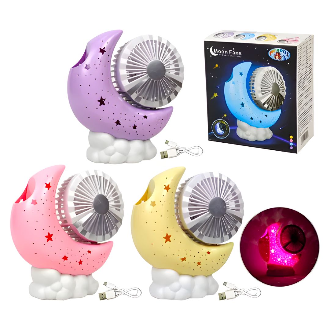 LAMPARA VENTILADOR PORTATIL