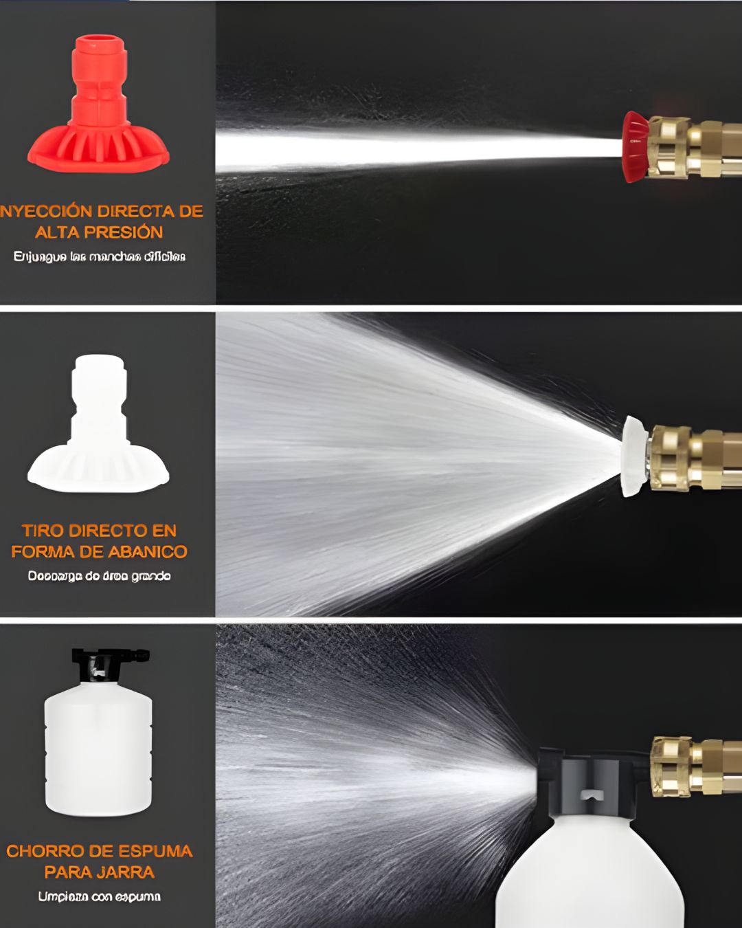 PISTOLA HIDROLAVADORA PORTATIL CON DOS BATERIAS