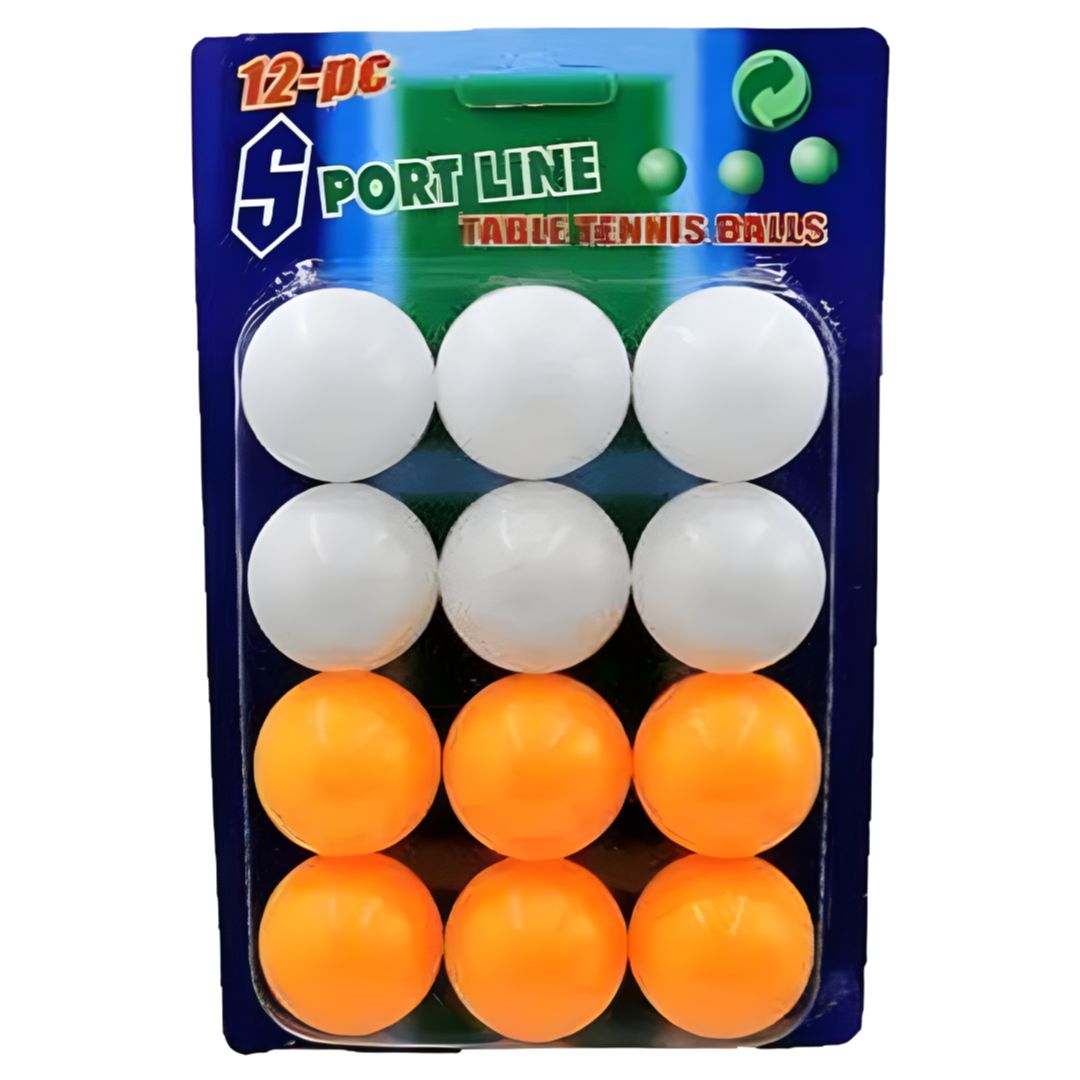 SET PELOTRAS DE PIN PONG X12