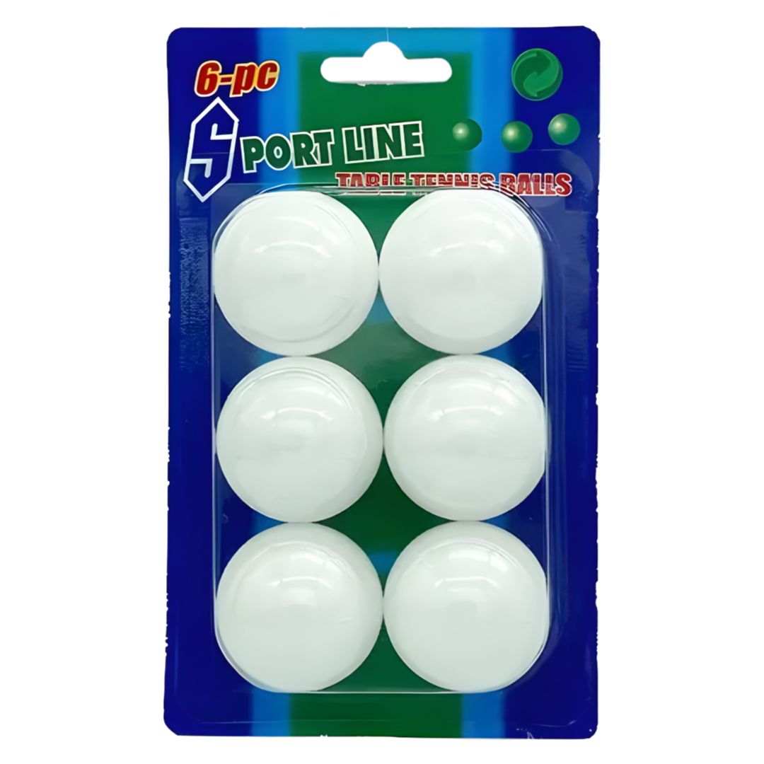 SET PELOTRAS DE PIN PONG X6