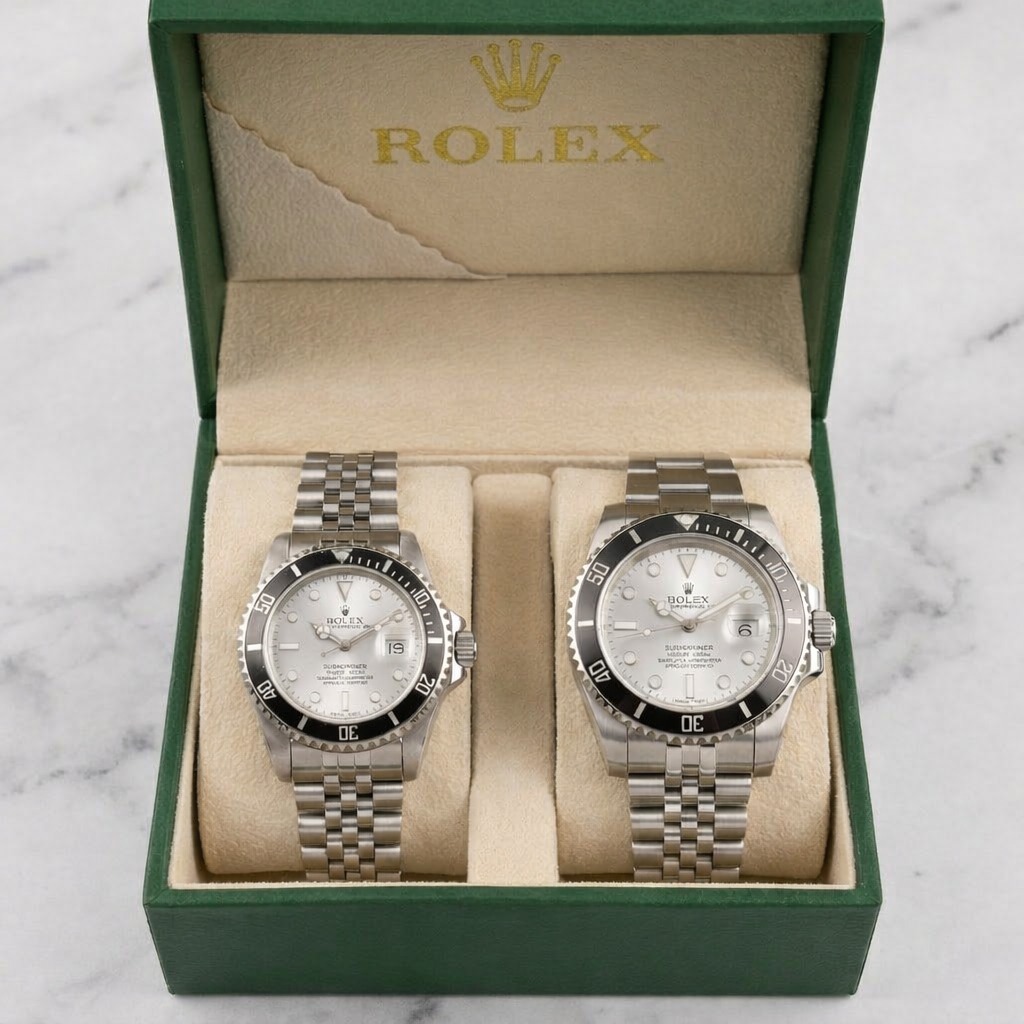 COMBO ROLEX HOMBRE Y DAMA LUJO A2