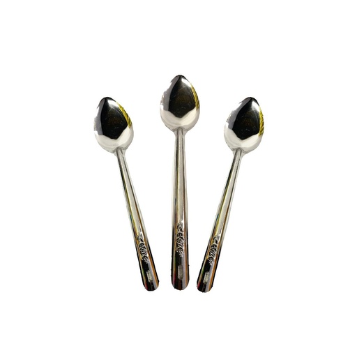 CUCHARA METAL GRANDE X3 UNIDADES