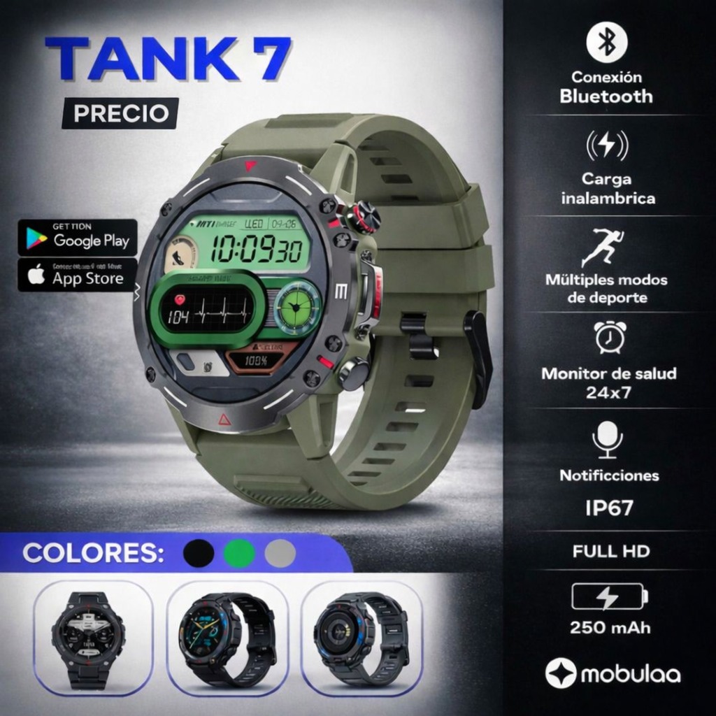 ORIGINAL THANK 7 MOBULAA SMART WACHT