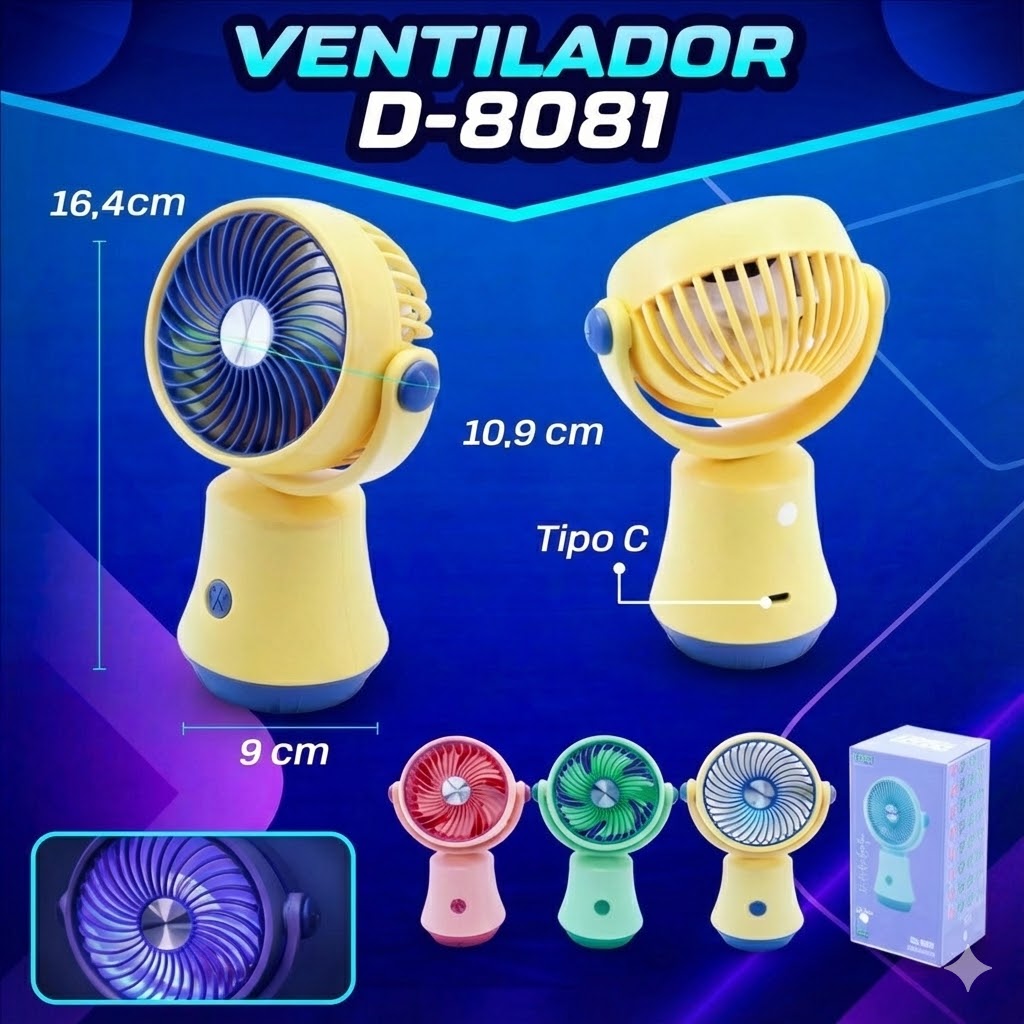 VENTILADOR PORTATIL AA1