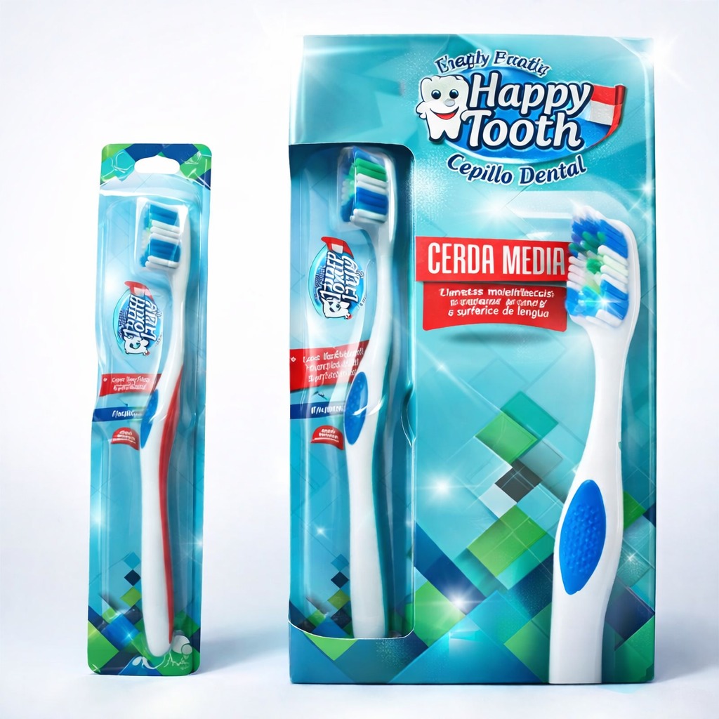 CEPILLO DE DIENTES HAPPY TOOTH X1 UNIDAD