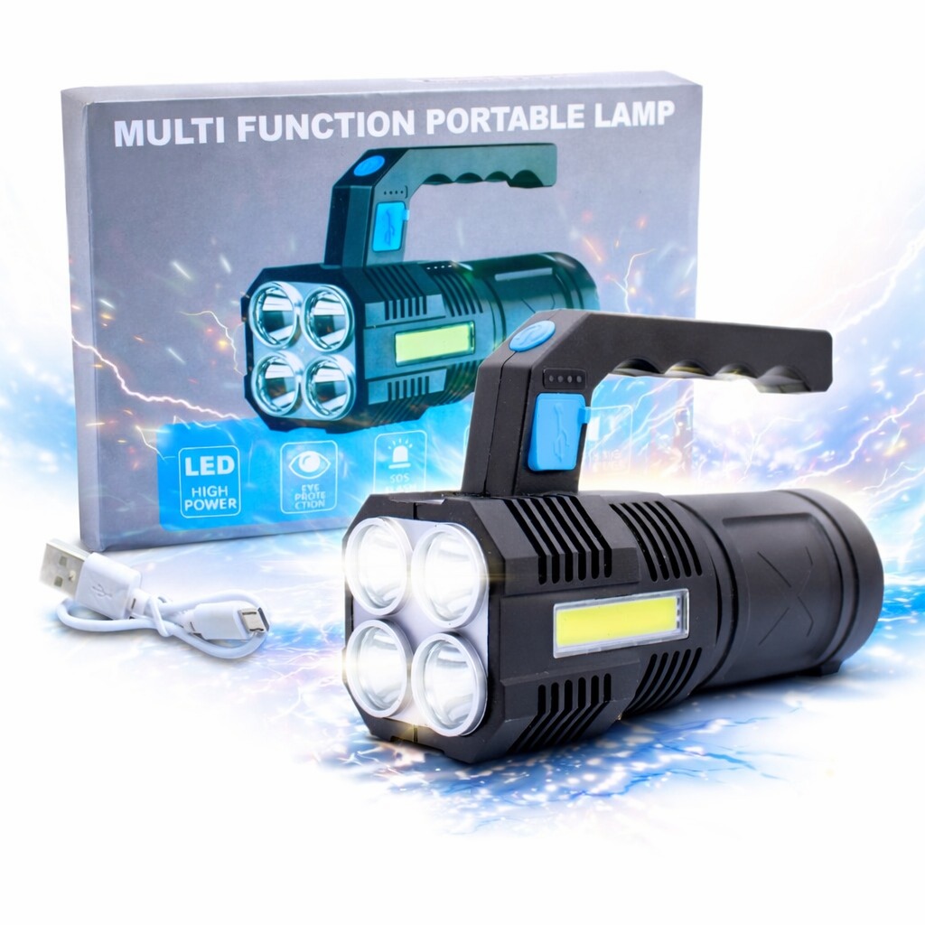 LINTERNA RECARGABLE MULTIFUNCIONAL