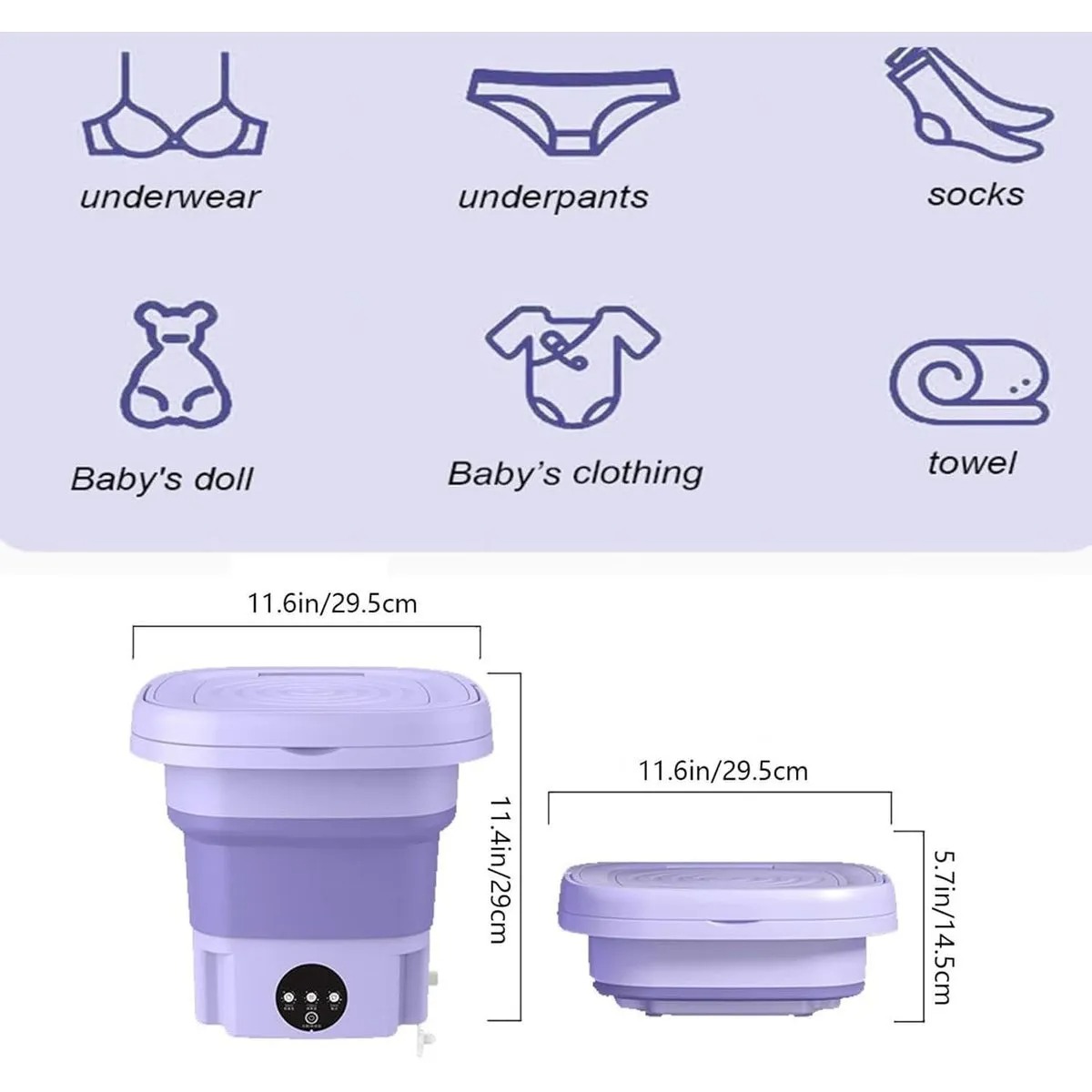 LAVADORA PORTATIL MINI