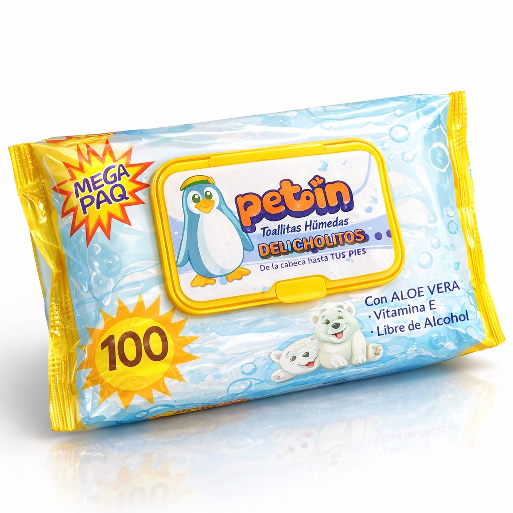 PAÑITOS HUMEDOS X100 UND GRANDE